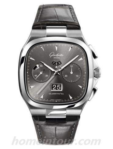 格拉苏蒂原创1-37-02-01-02-30男表Vintage系列-黑色表带/表径40.00 × 40.00mm