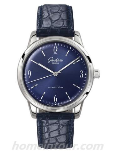 格拉苏蒂原创39-52-06-02-04男表Lady Serenade系列-黑色表带/表径39mm