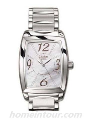 格拉苏蒂原创39-52-20-52-34女表Lady Serenade系列-银色表带/表径34.5x30mm