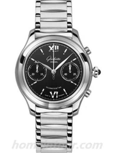 格拉苏蒂原创39-34-13-02-34女表Lady Serenade系列-银色表带/表径38mm