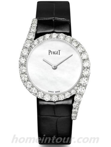 伯爵G0A44160女表Limelight系列-黑色表带/表径32mm