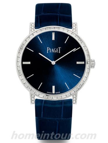 伯爵G0A44076男表Altiplano系列-蓝色表带/表径36mm