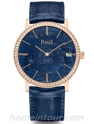 伯爵G0A44052男表Altiplano系列-蓝色表带/表径40mm