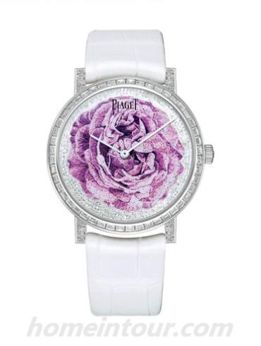 伯爵G0A42080女表Altiplano系列-白色表带/表径36 Mmmm