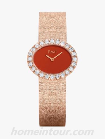 伯爵G0A42217女表龙与凤系列-金色表带/表径27*22mm