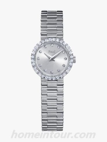 伯爵G0A42047女表Tradition传承系列-银色表带/表径19mm