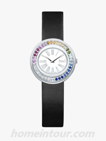 伯爵G0A41623女表Tradition传承系列-黑色表带/表径29mm