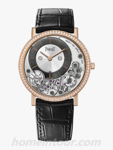 伯爵G0A40013男表Altiplano系列-黑色表带/表径38mm