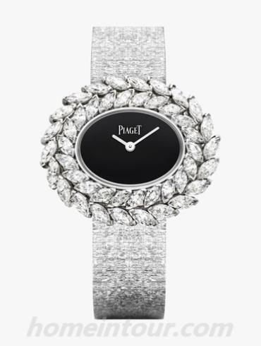 伯爵G0A39253女表Piaget Polo系列-银色表带/表径27*22mm