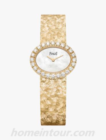 伯爵G0A43210女表Piaget Polo系列-金色表带/表径27*22mm