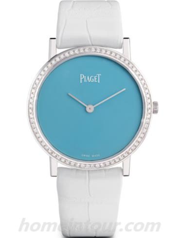 伯爵G0A42173女表Altiplano系列-白色表带/表径34mm