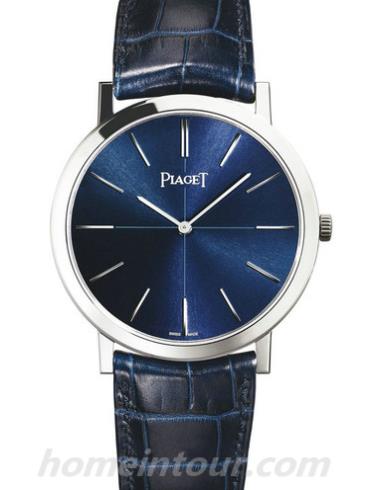 伯爵G0A42107男表Altiplano系列-蓝色表带/表径38mm