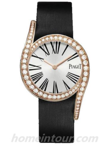 伯爵G0A40261女表Limelight系列-黑色表带/表径32mm