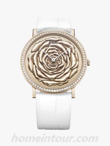 伯爵G0A41190女表Altiplano系列-白色表带/表径38mm