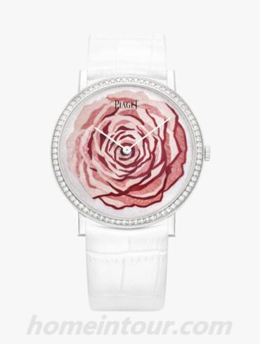 伯爵G0A41209女表Altiplano系列-白色表带/表径38mm