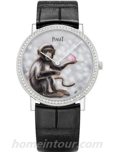 伯爵G0A40540 男表Altiplano系列-黑色表带/表径38mm