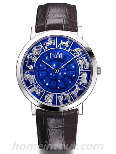 伯爵G0A40599男表Altiplano系列-棕色表带/表径40mm