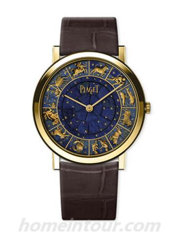 伯爵G0A40600男表Altiplano系列-棕色表带/表径40mm