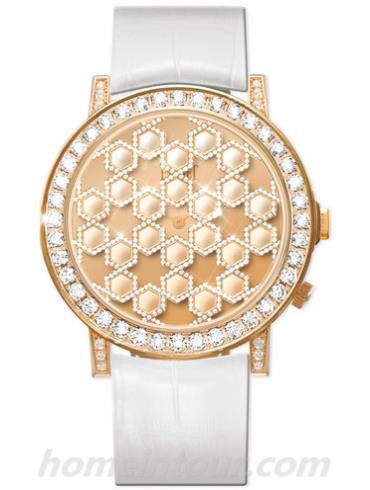 伯爵G0A40614 女表Altiplano系列-白色表带/表径38mm