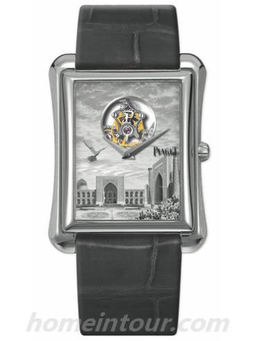 伯爵G0A40606男表Black Tie系列-黑色表带/表径&#8211;