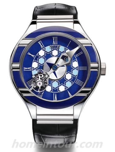 伯爵G0A40603男表Piaget Polo系列-黑色表带/表径45mm