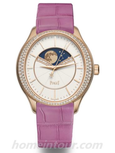 伯爵G0A40123_fuchsia女表Limelight系列-紫红色表带/表径36mm