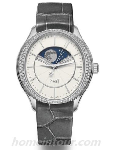 伯爵G0A40111_grey女表Limelight系列-岩灰色表带/表径36mm