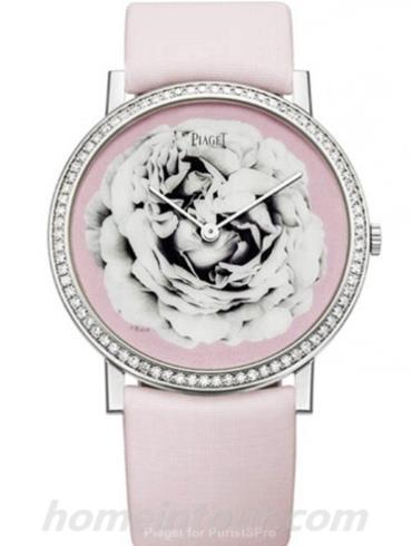 伯爵G0A30147女表Altiplano系列-粉色表带/表径38mm