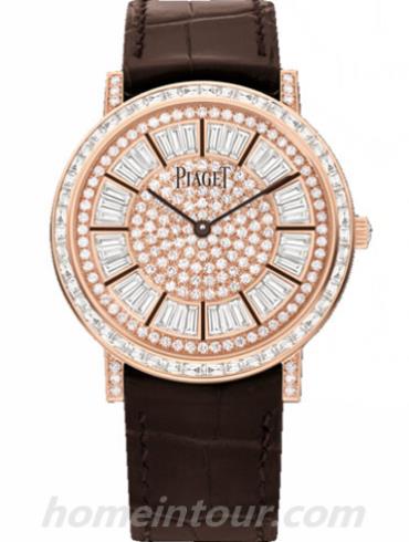 伯爵G0A38128男表非凡珍品系列-棕色表带/表径41mm