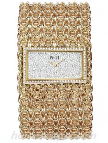 伯爵G0A38212女表Limelight系列-金色表带/表径32x19.4mm