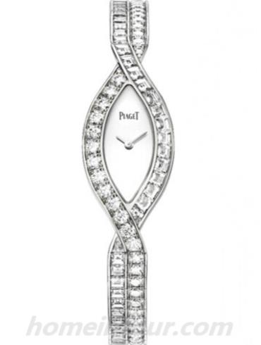 伯爵G0A38203女表Limelight系列-银色表带/表径19*44mm