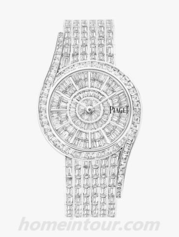 伯爵G0A38169女表Limelight系列-银色表带/表径31mm