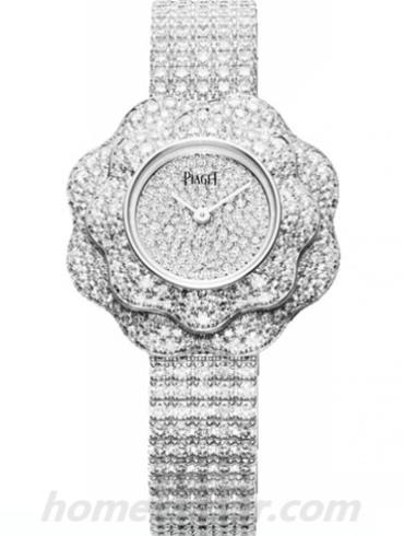 伯爵G0A37155女表Limelight系列-银色表带/表径33mm