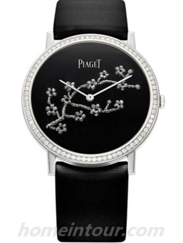 伯爵G0A38574男表Altiplano系列-黑色表带/表径38mm