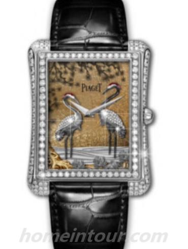 伯爵G0A38567男表-黑色表带/表径36 x 46mm