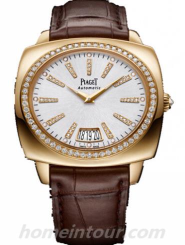 伯爵G0A35093女表Limelight系列-棕色表带/表径39 X 35mm