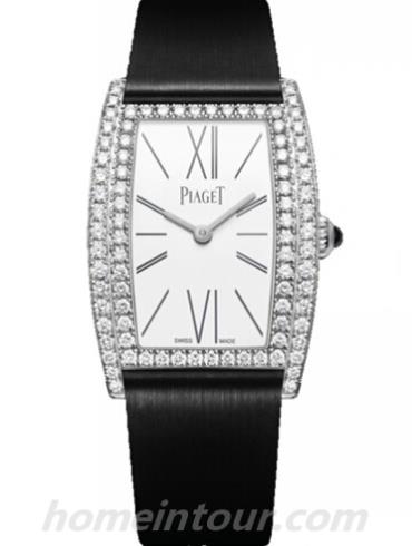 伯爵G0A39191女表Limelight系列-黑色表带/表径27 x 38mm