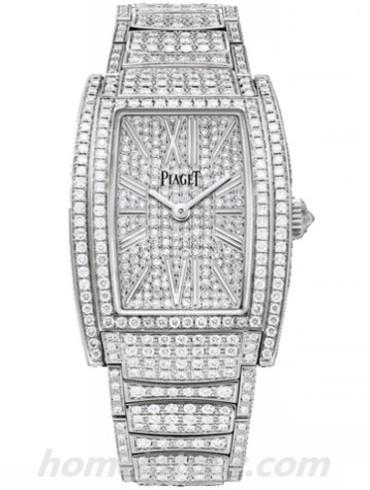 伯爵G0A39095女表Limelight系列-银色表带/表径38mm