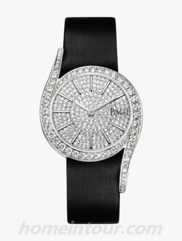 伯爵G0A38162女表Limelight系列-黑色表带/表径32mm