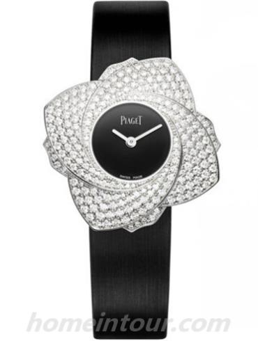 伯爵G0A39182女表Limelight系列-黑色表带/表径34mm