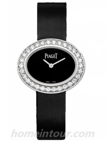 伯爵G0A39202女表Limelight系列-黑色表带/表径28 x 23mm