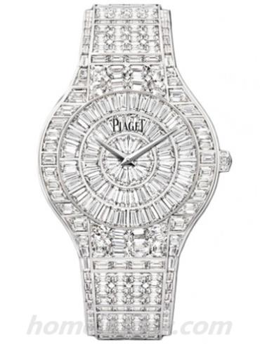 伯爵G0A38028男表非凡珍品系列-银色表带/表径38mm