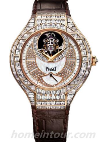 伯爵G0A36149男表非凡珍品系列-棕色表带/表径39mm