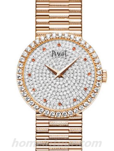 伯爵G0A37044女表Dancer与传统腕表系列-金色表带/表径26mm