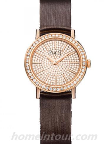 伯爵G0A37034男表Altiplano系列-棕色表带/表径42mm