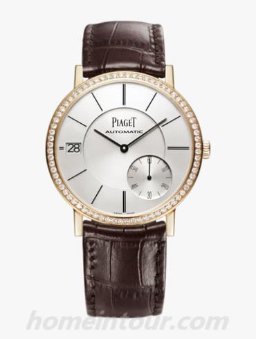 伯爵G0A38139男表Altiplano系列-棕色表带/表径40mm