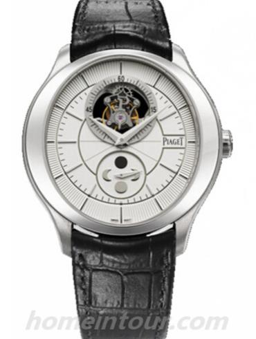 伯爵G0A38114男表Black Tie系列-黑色表带/表径43mm