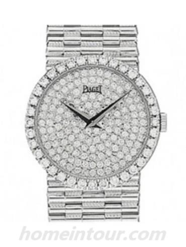 伯爵G0A06627女表Tradition传承系列-银色表带/表径28.6mm