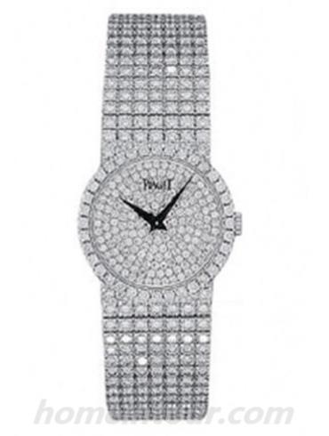 伯爵G0A05358女表Tradition传承系列-银色表带/表径28mm