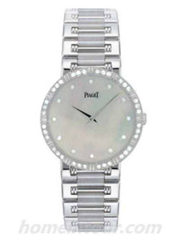 伯爵G0A05130女表Tradition传承系列-银色表带/表径31mm